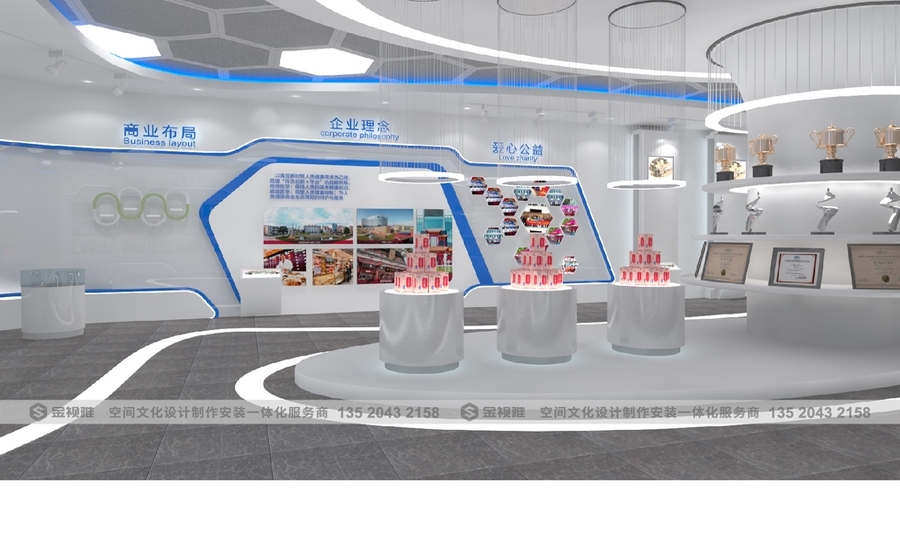 济南博览会展馆设计多少钱_数字展厅企业展厅制作公司